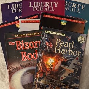 Scholastic Readers Liberty for All Children's Books Bundle Homeschool Science
